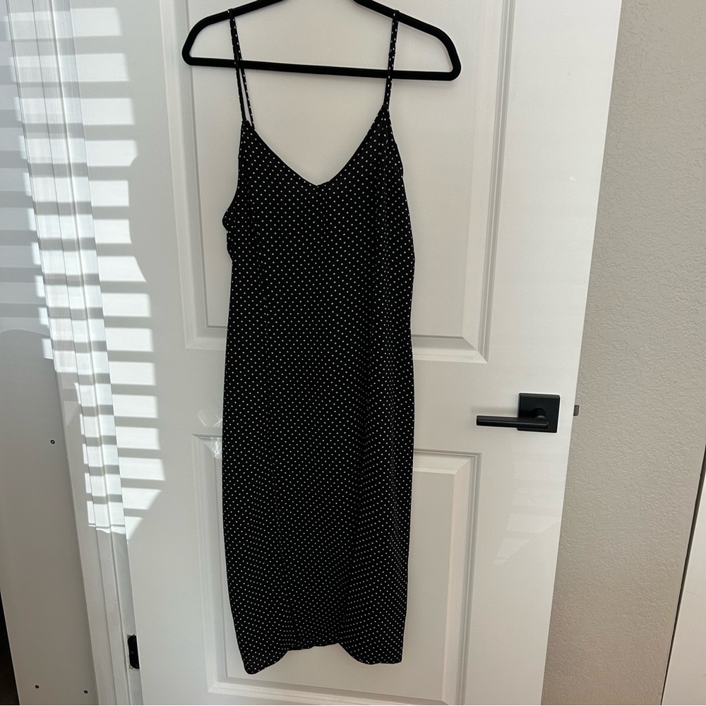 Black Polka Dot Dress